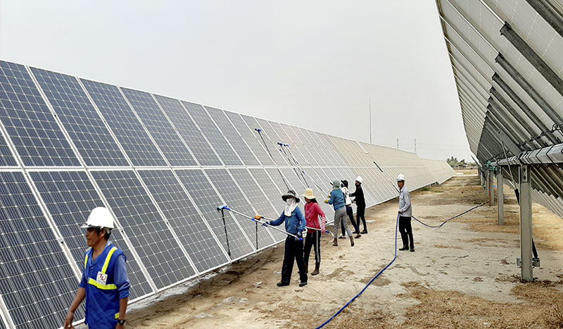 Thiên Tân Solar Ninh Thuận hòa lưới điện quốc gia